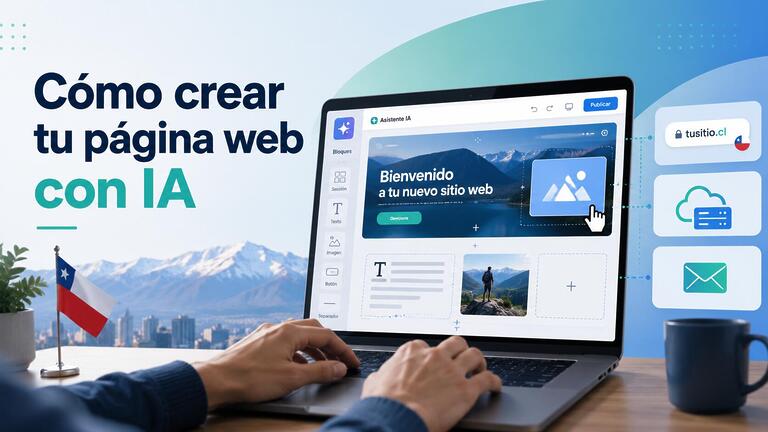 Cómo crear tu página web con IA