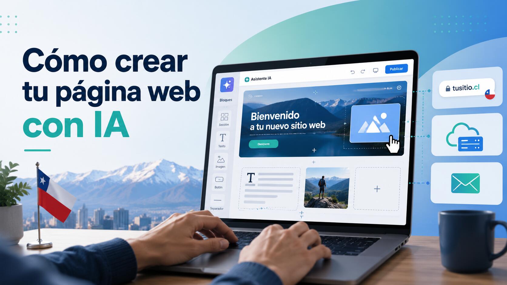 Cómo crear tu página web con IA