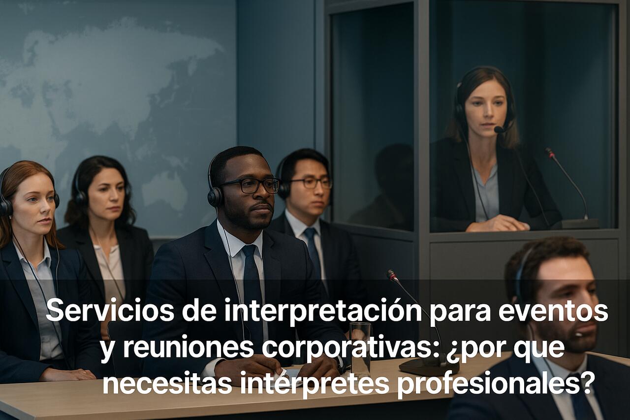 Interpretación en el ámbito médico, jurídico y empresarial: ¿por qué es clave contar con expertos?