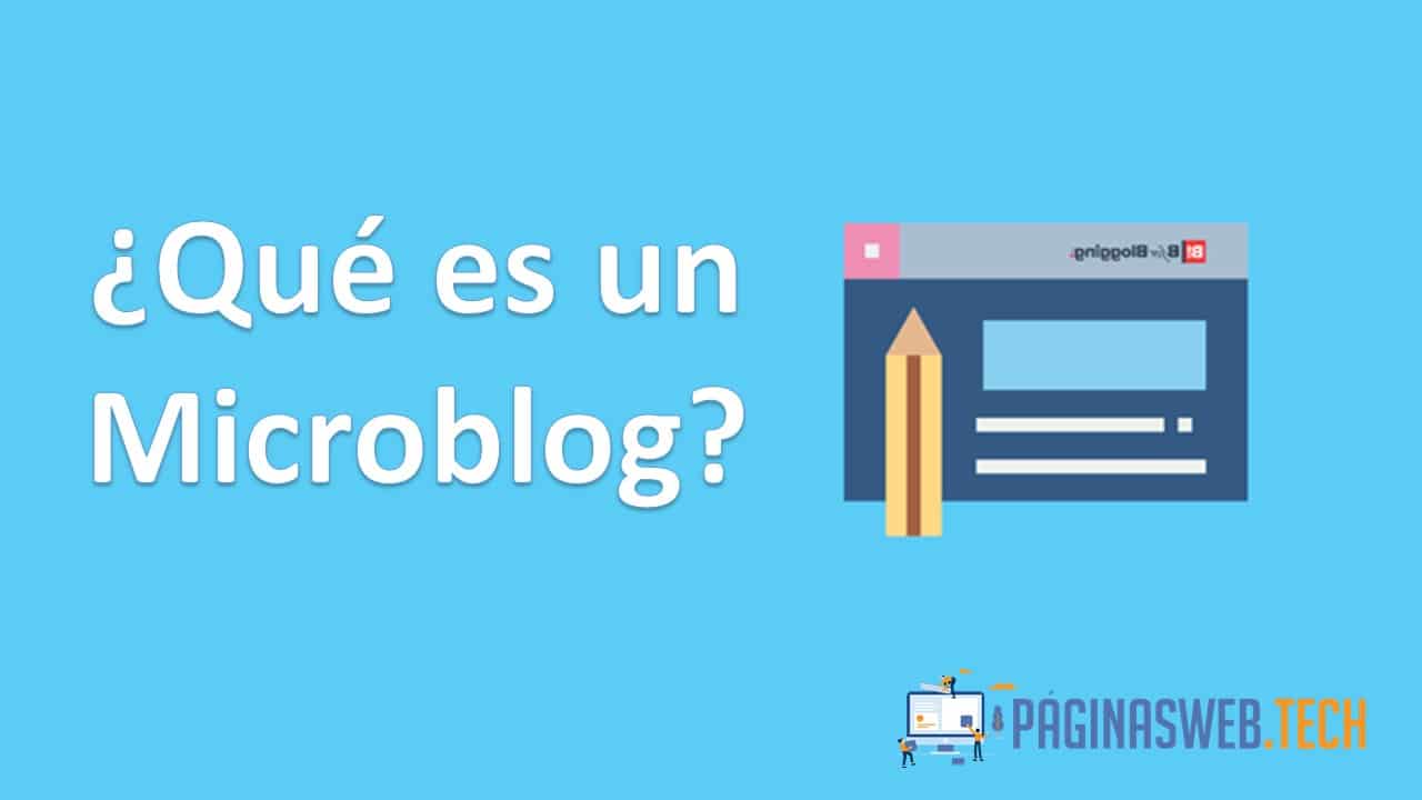 ¿Qué es Microblog?